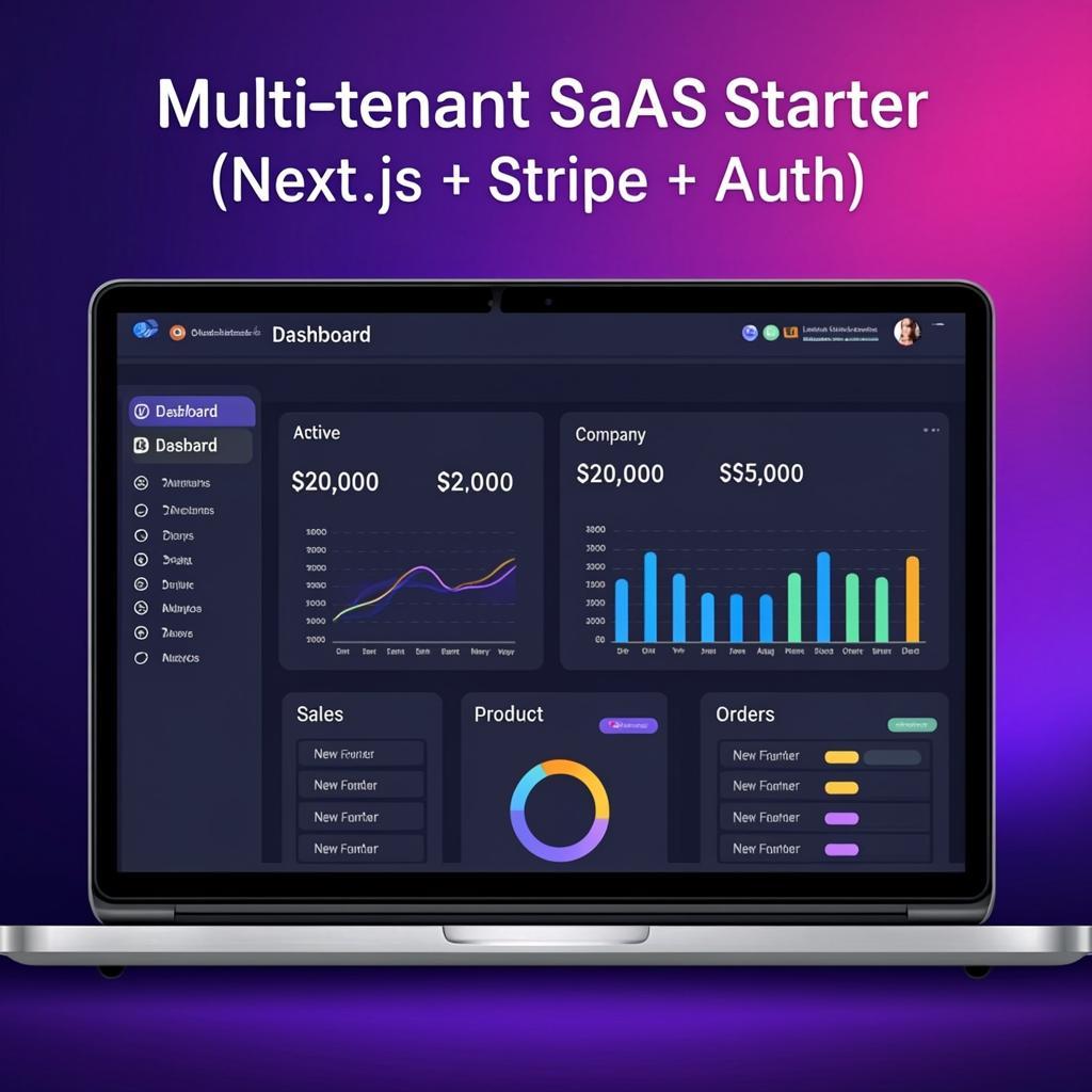 Multi-tenant SaaS starter (Next.js + Stripe + Auth)